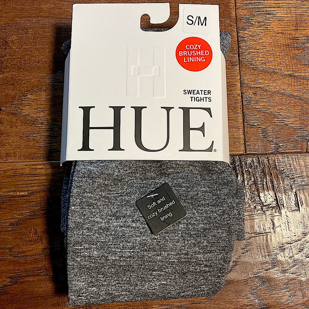 Hue Grey Sweater Tights Size S/M for Women